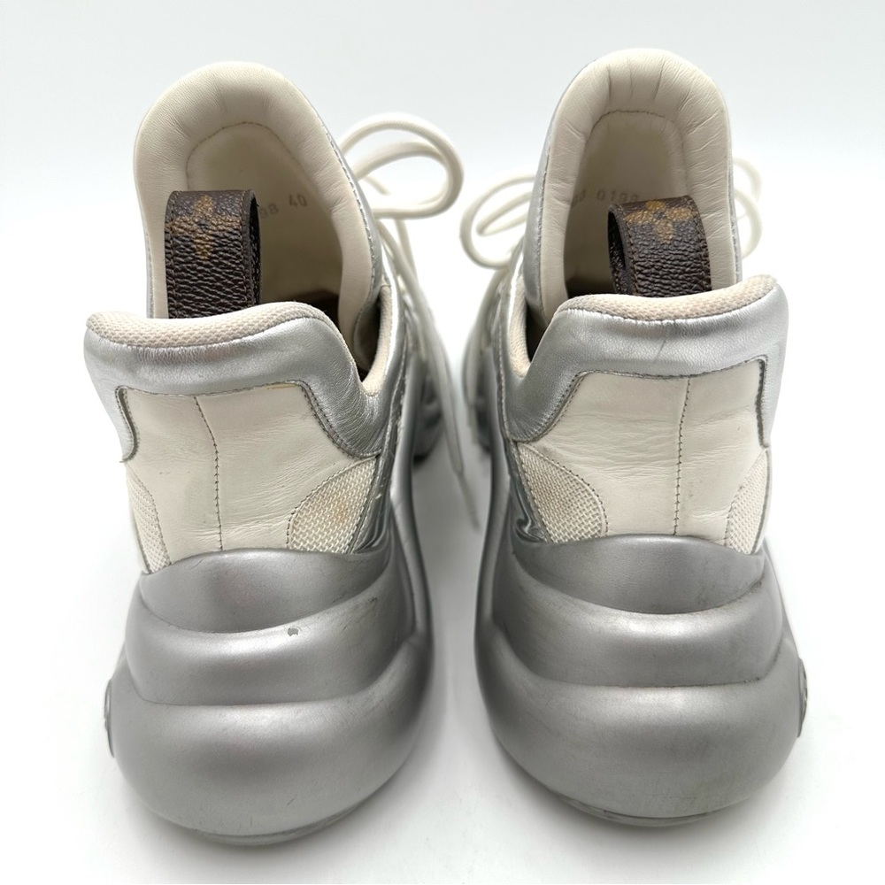 Louis Vuitton Archlight Metallic Sneakers Shoes - Picture 8 of 12